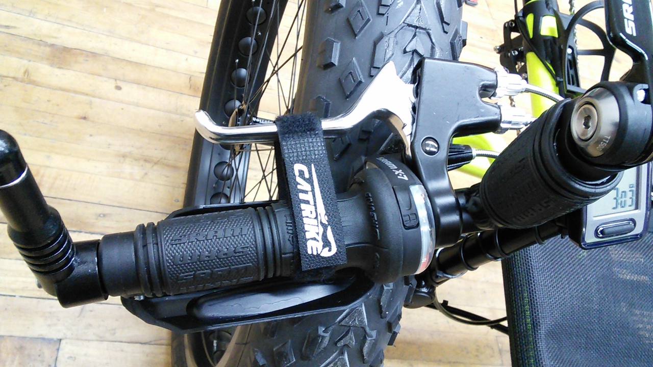 Catrike Brake Strap - Sturmey Archer Rear Hub Grip Shifter (left side) - 