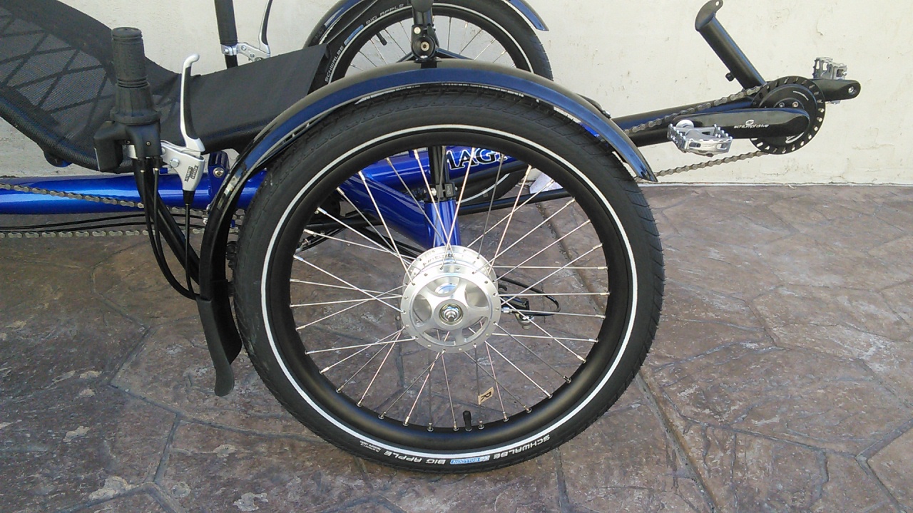 Big Apple Tire W/ Drum Brakes - 