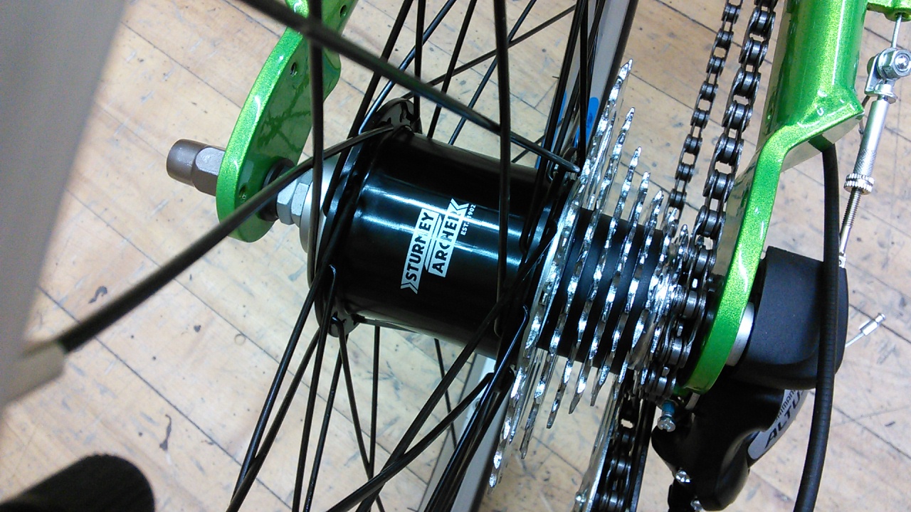 Sturmey Archer 3 Speed Rear Hub - 