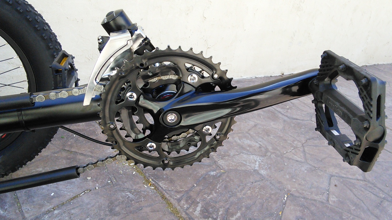 Sun Triple Crankset - 