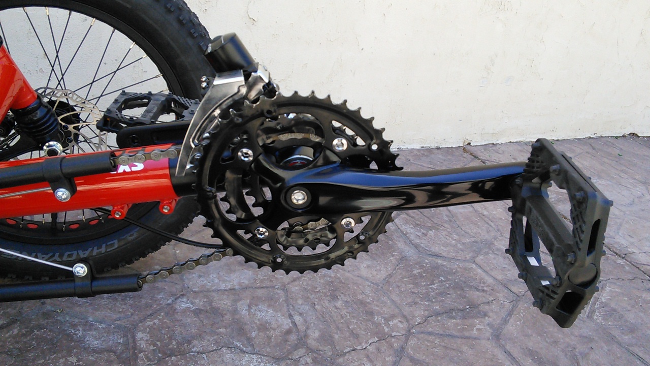 Sun Triple Crankset - 