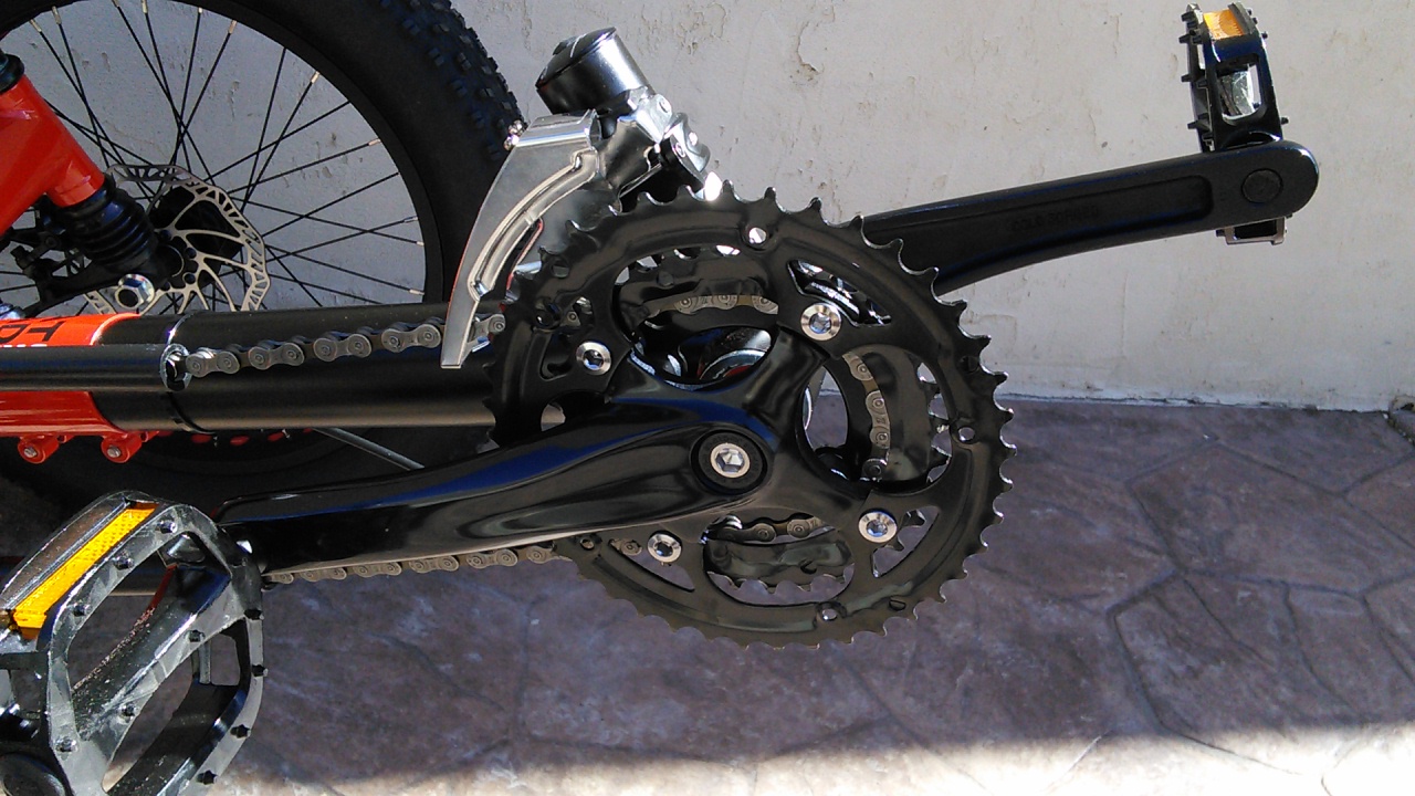 Sun Triple Crankset - 