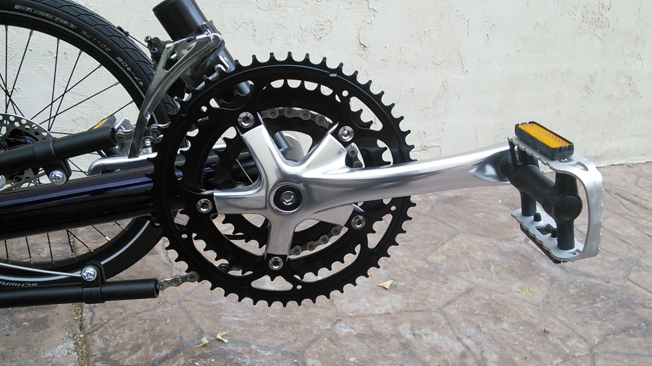 Sun Triple Crankset - 