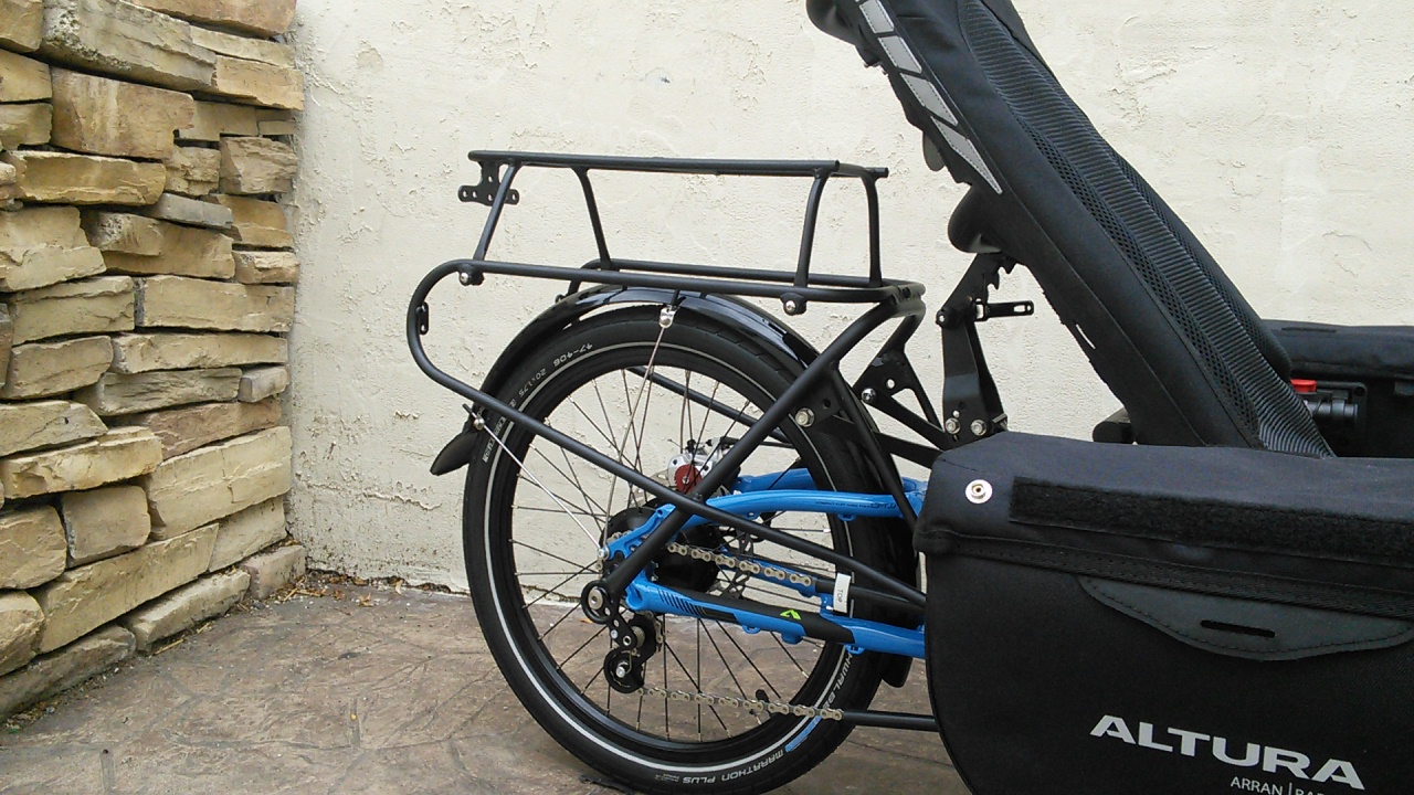 ICE Pannier Rack with Top Bag Adapter - 