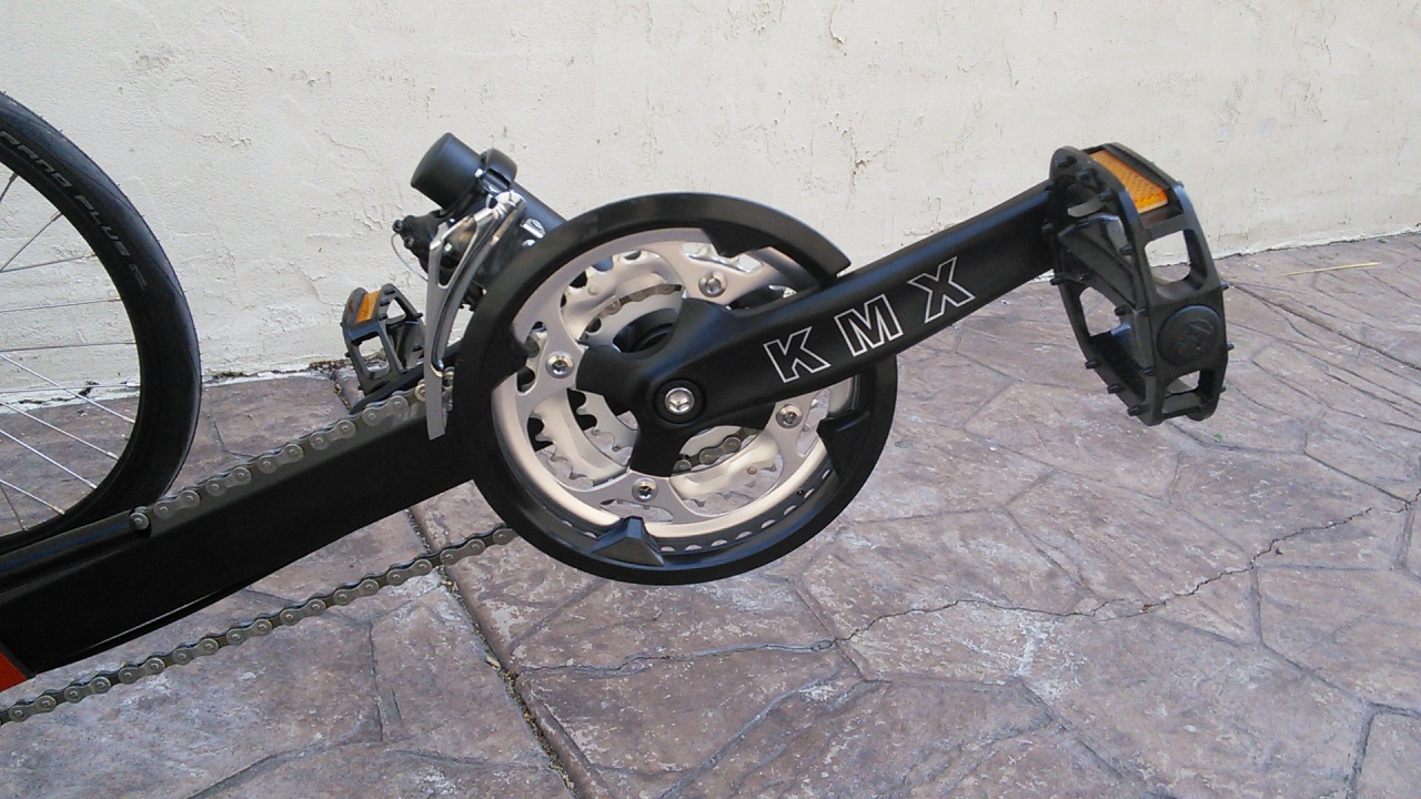 KMX Triple Crankset - 