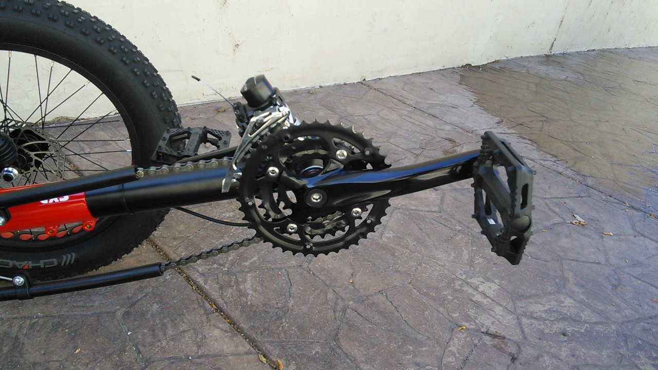 Sun Triple Crankset - 