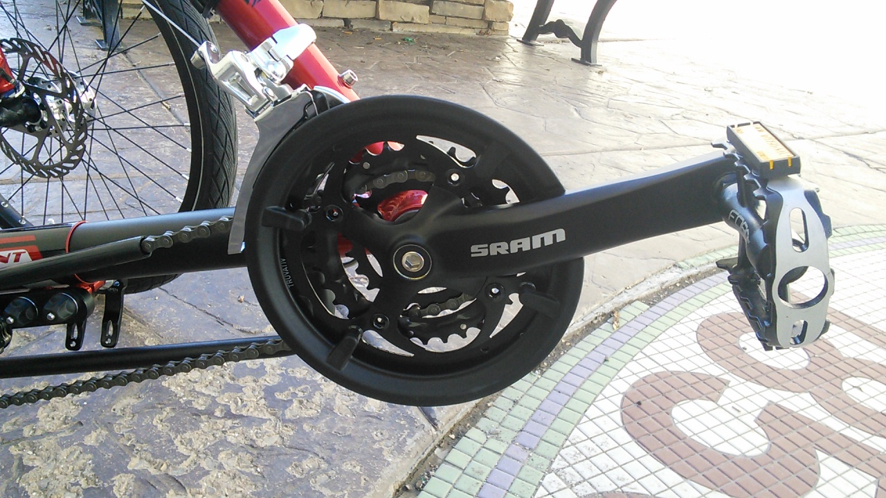 SRAM Triple Crankset - 