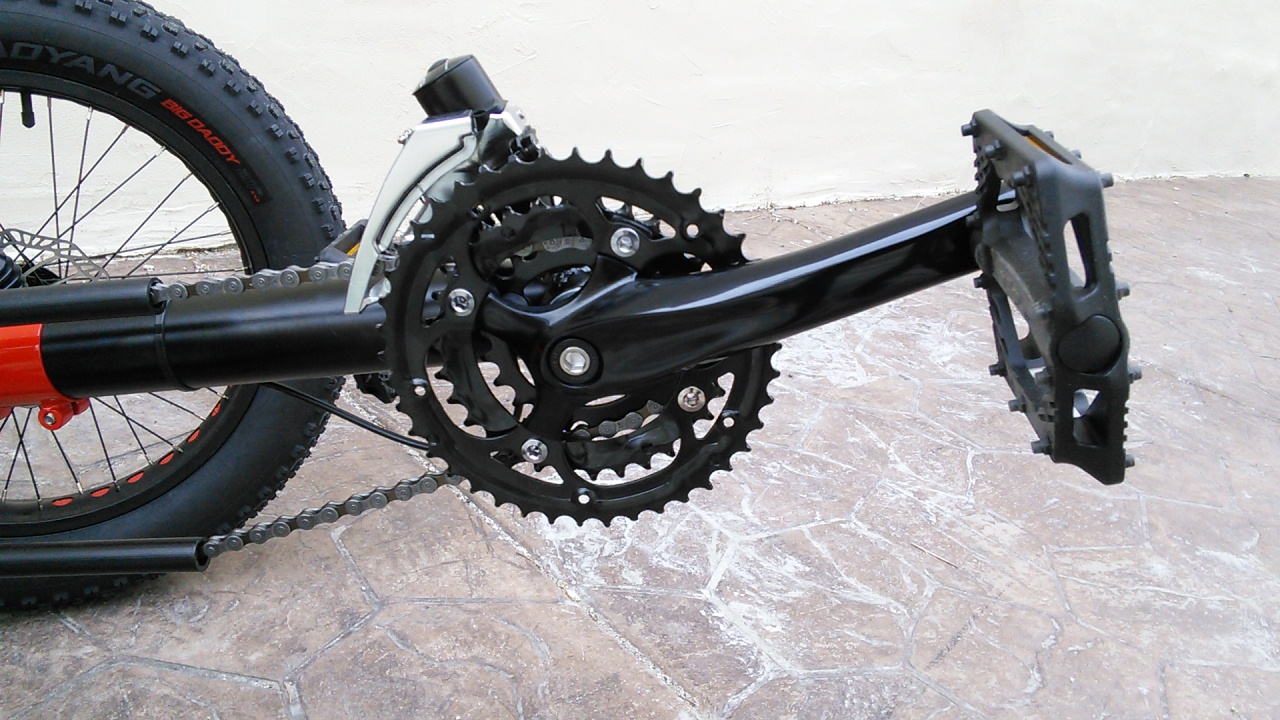 Sun Triple Crankset - 