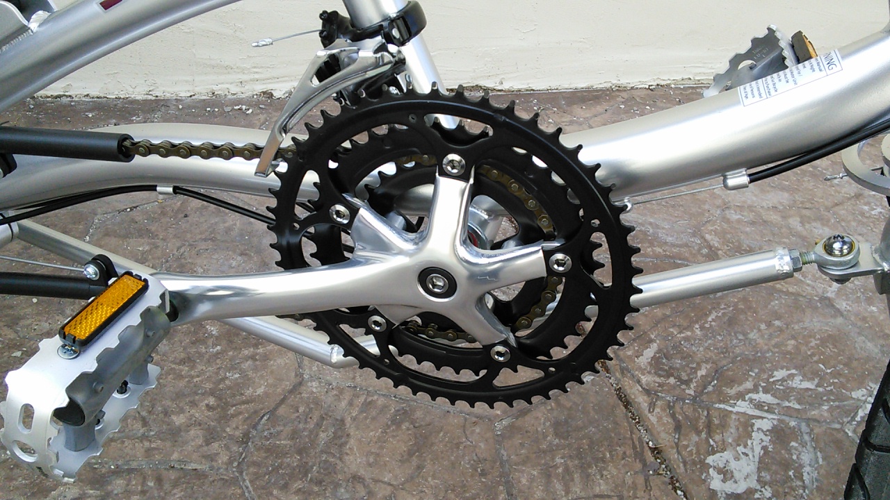 Sun Triple Crankset - 