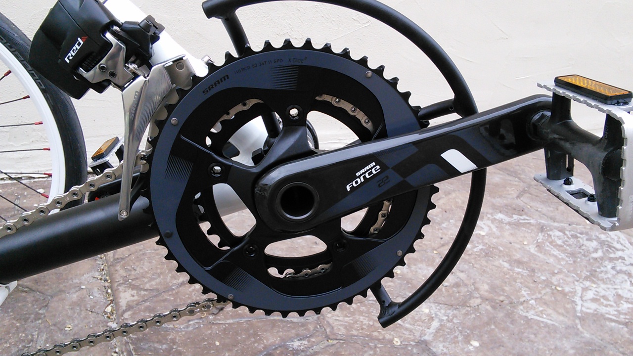 SRAM Force 22 50/34T Crankset - 