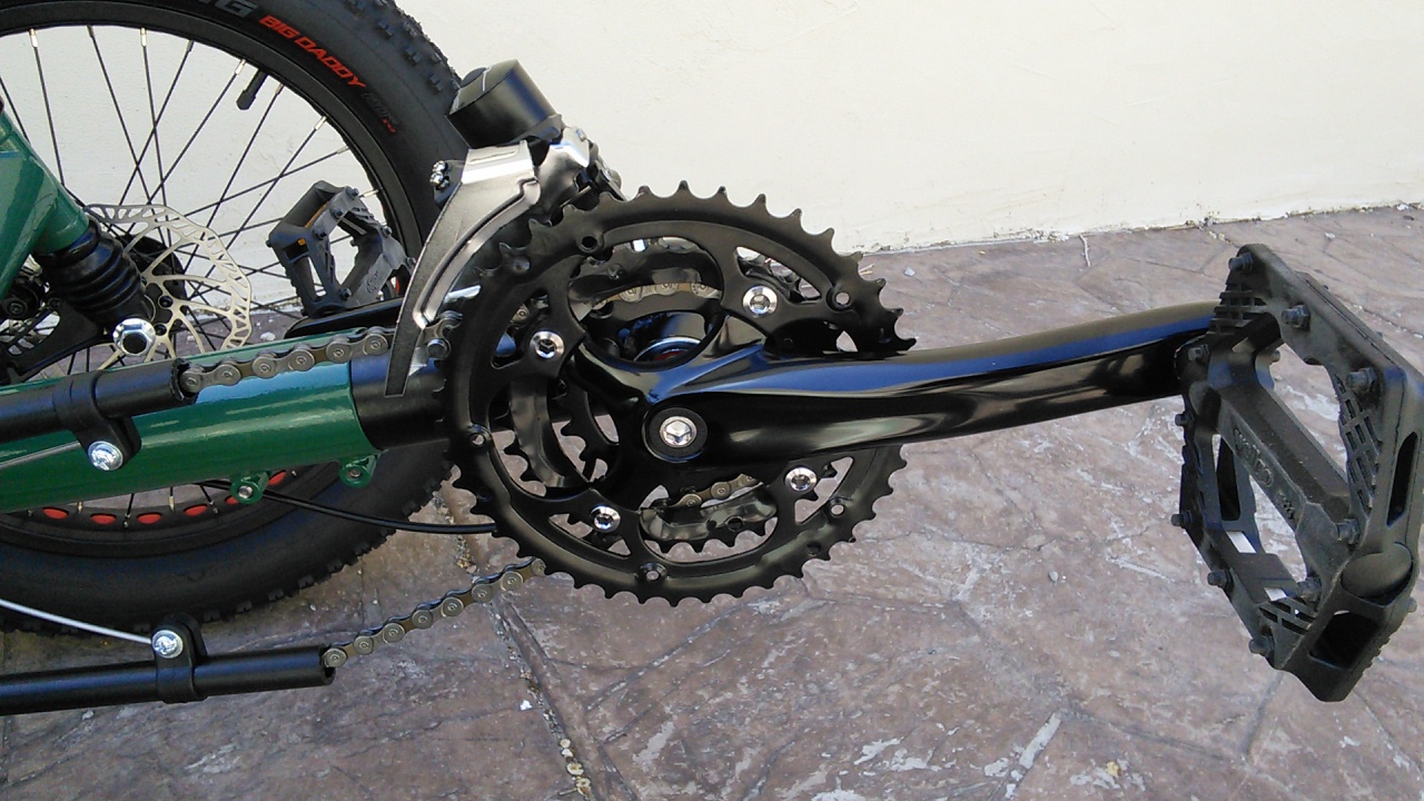 Sun Triple Crankset - 