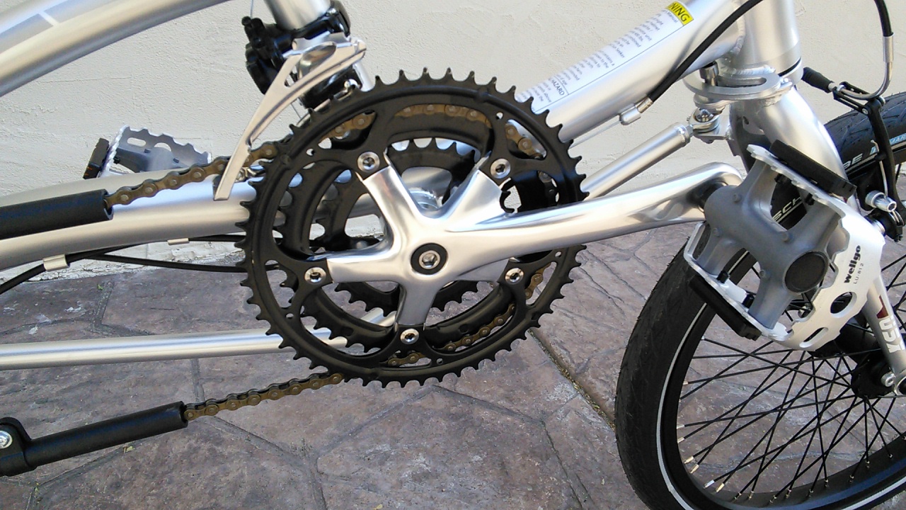 Sun Triple Crankset - 