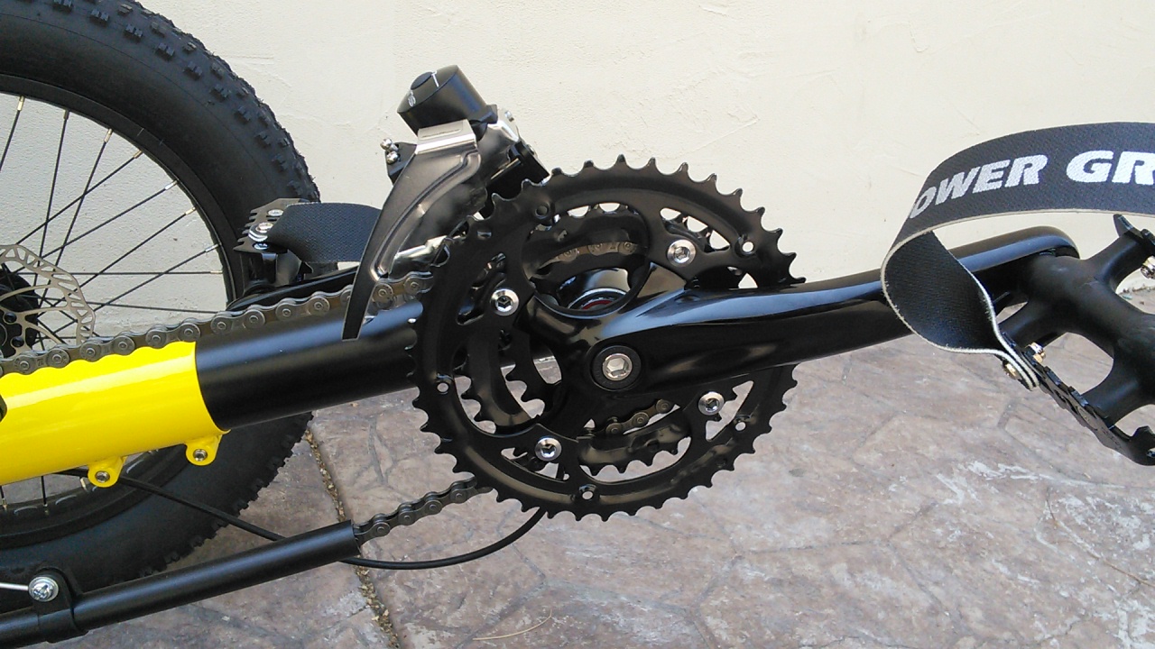 Sun Triple Crankset - 