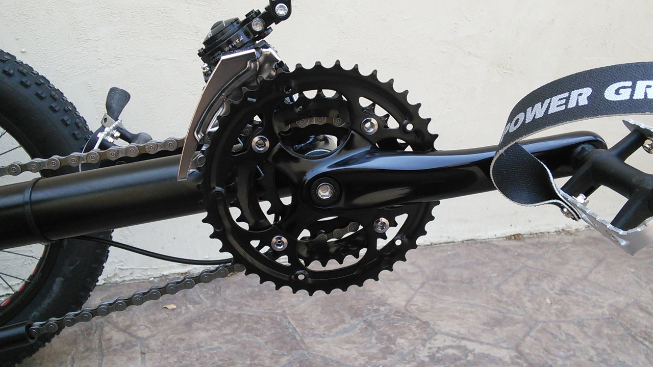 Sun Triple Crankset - 