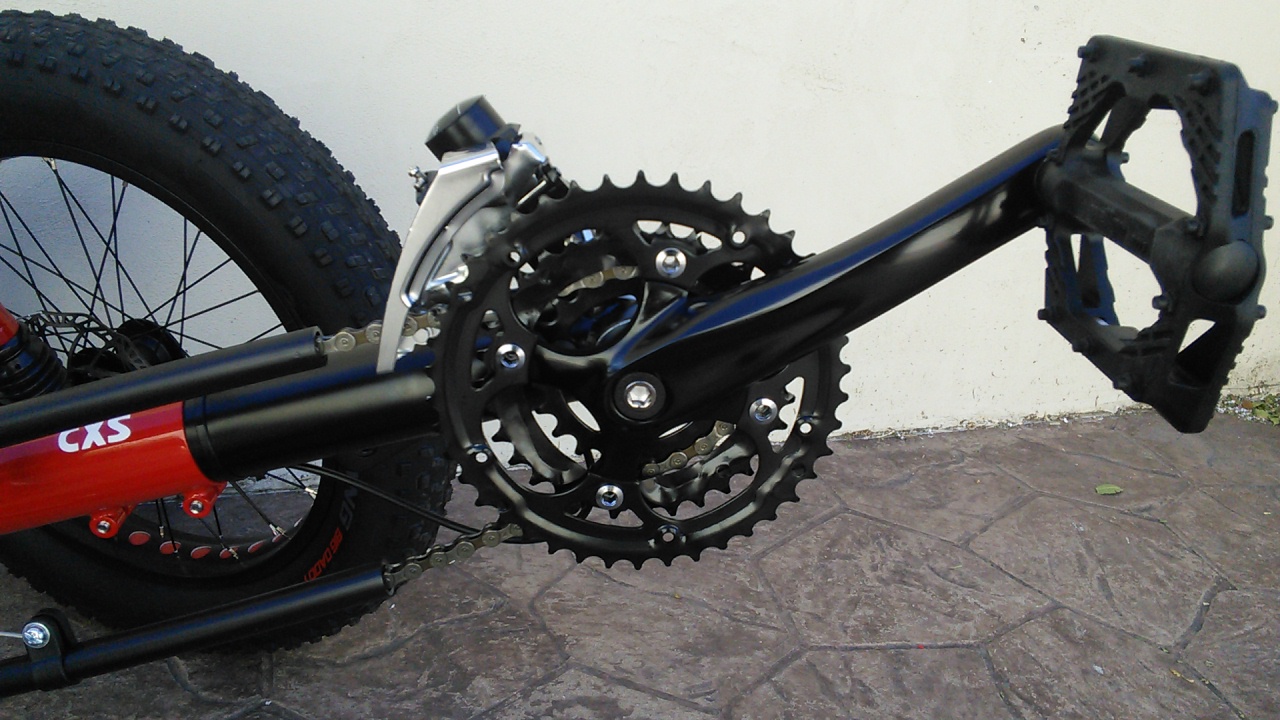 Sun Triple Crankset - 