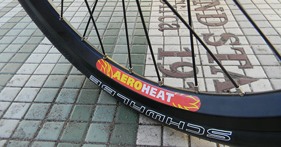  - Velocity AeroHeat custom wheels.