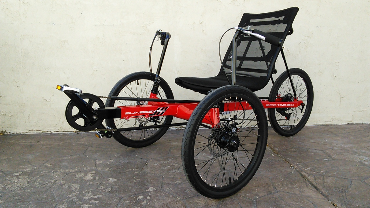 SunSeeker Eco Tad SX Tadpole Recumbent Trike