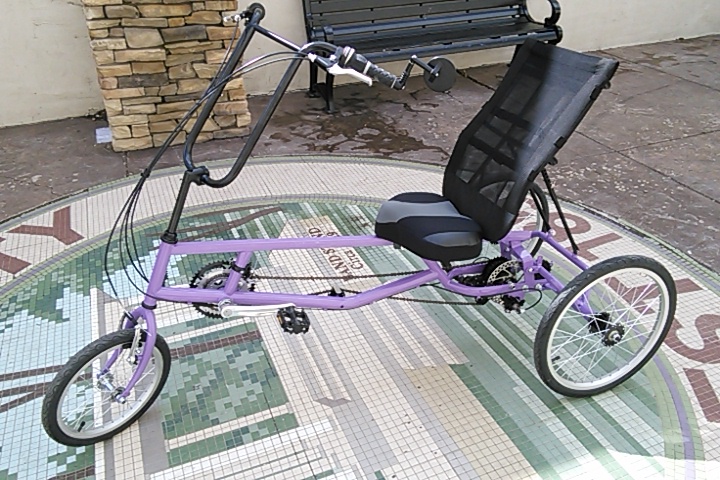 Sun EZ-Tri Classic SX Recumbent Delta Trike