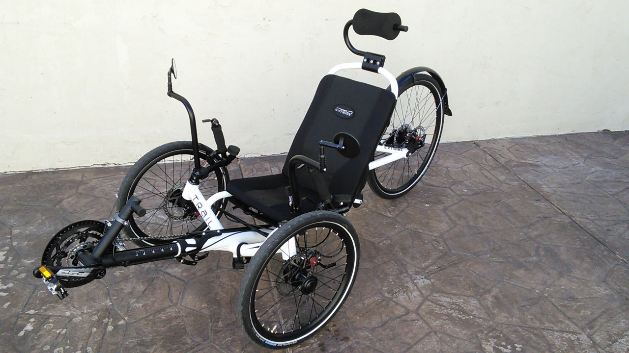 Catrike Trail Folding Recumbent Trike