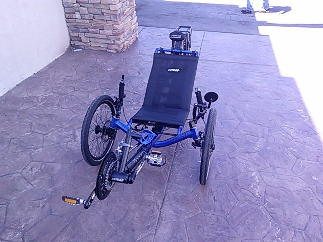 Catrike Expedition Recumbent Trike