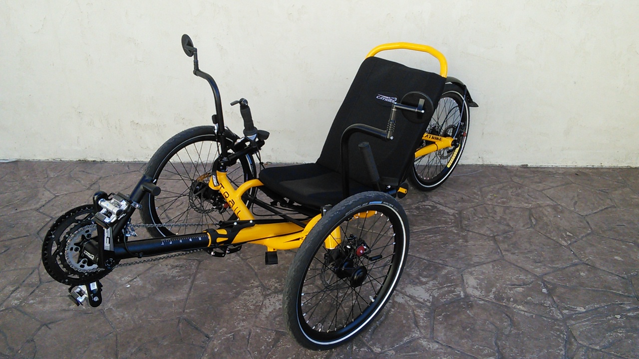 Catrike Trail Folding Recumbent Trike