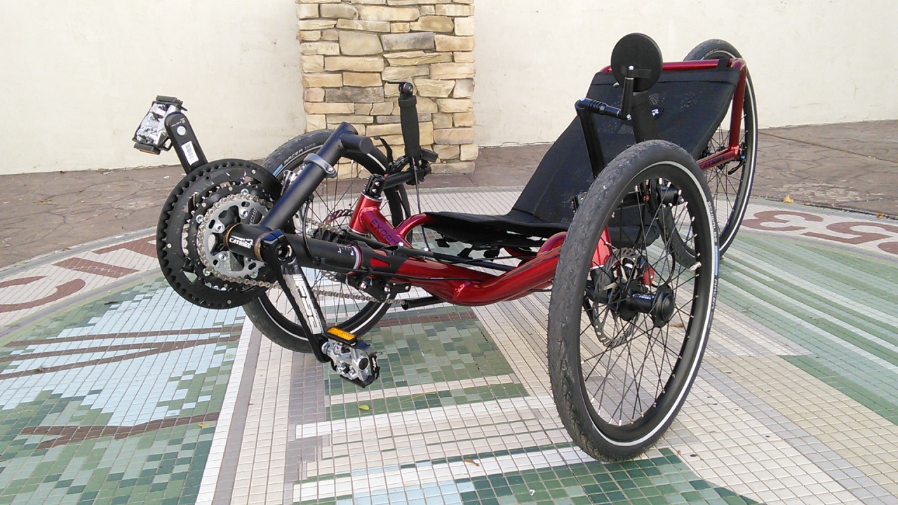 Catrike Expedition Recumbent Trike