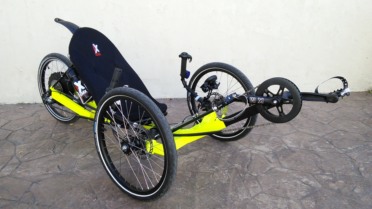 KMX Thunderbolt Motorized Recumbent Electric Trike