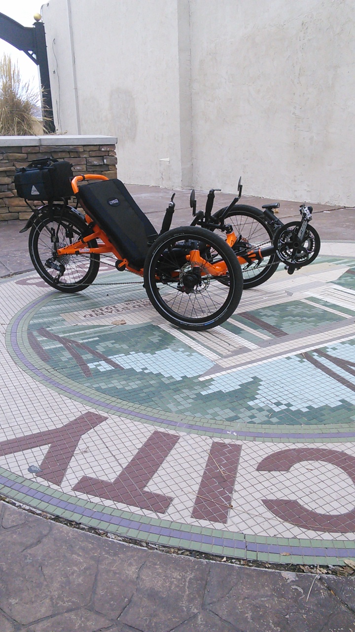 Catrike Trail Folding Recumbent Trike