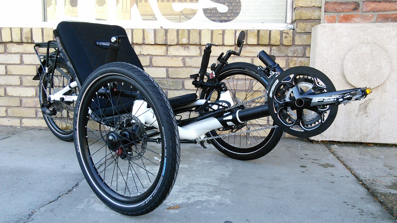 Catrike Trail Folding Recumbent Trike