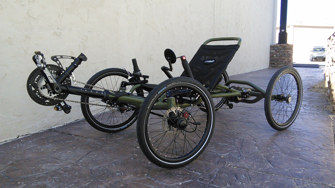 UTCustom Catrike Cat-4 Recumbent Quad