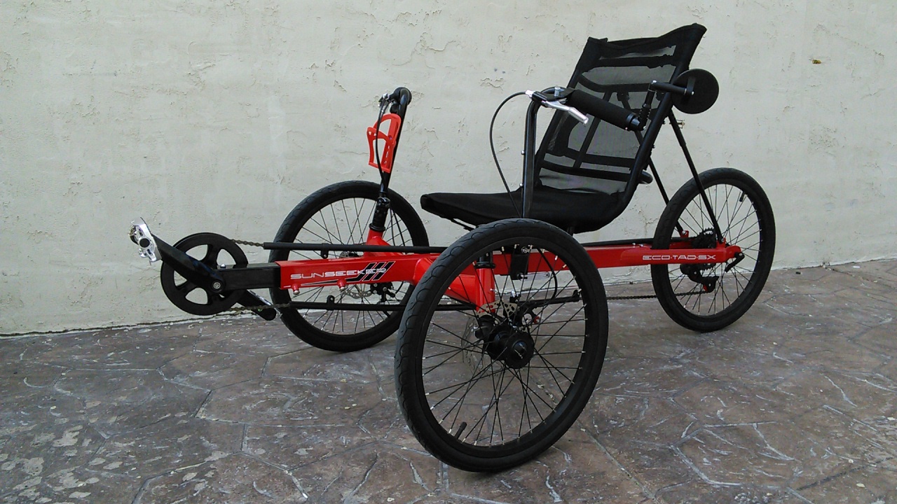 SunSeeker Eco Tad SX Tadpole Recumbent Trike