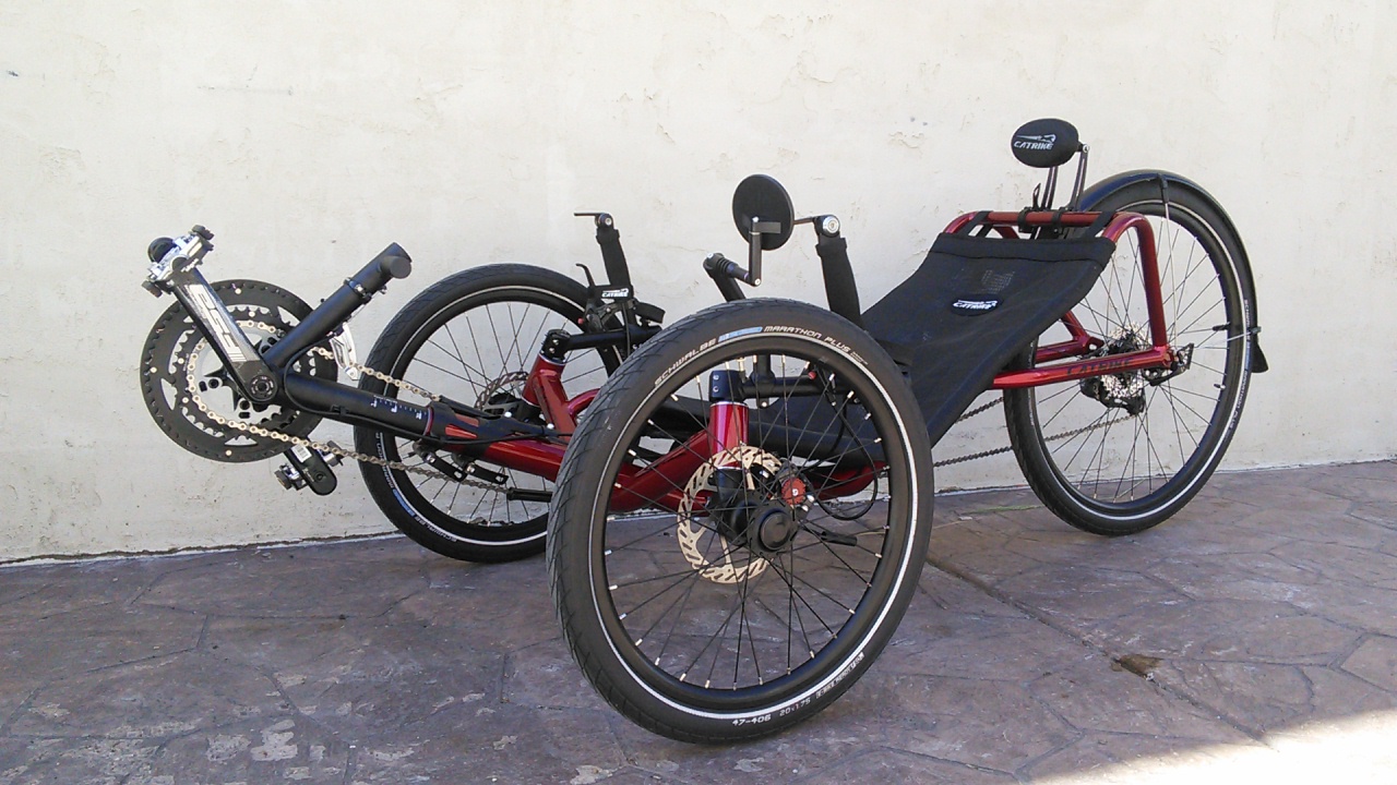 Catrike Expedition Recumbent Trike