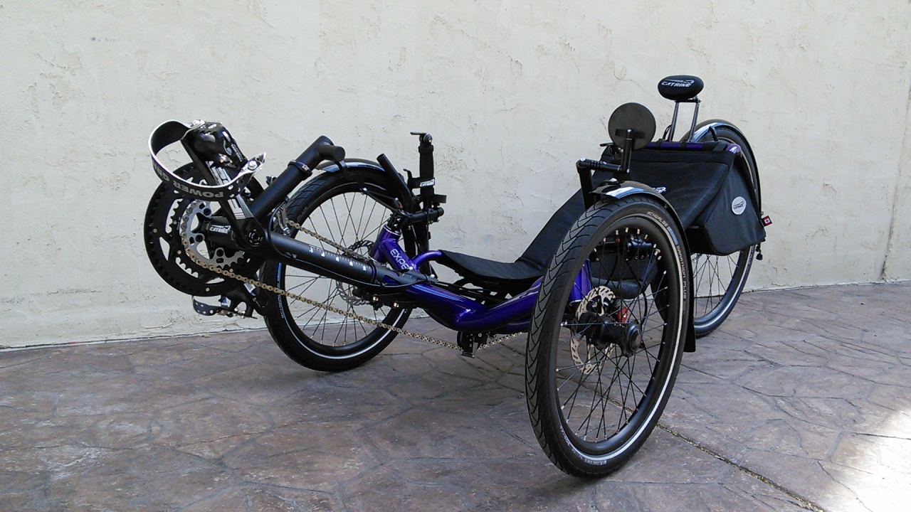 Catrike Expedition Recumbent Trike