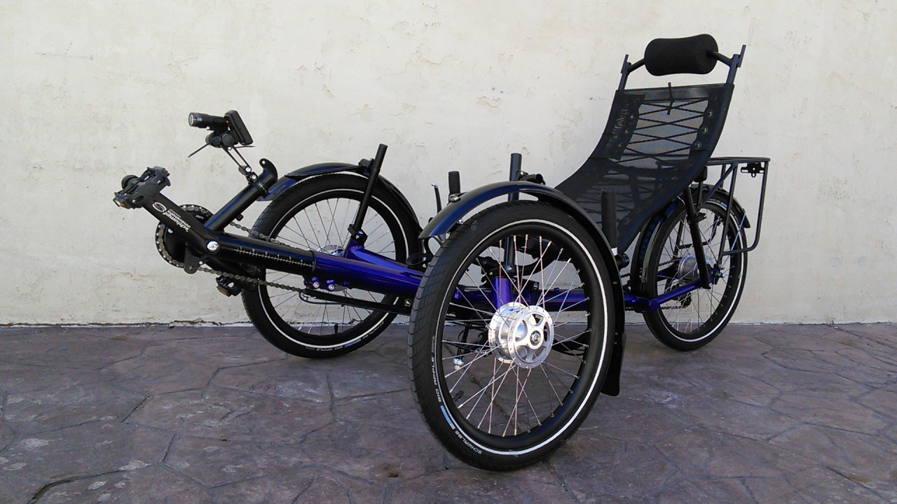 2014 Greenspeed Magnum Folding Trike Candy Purple