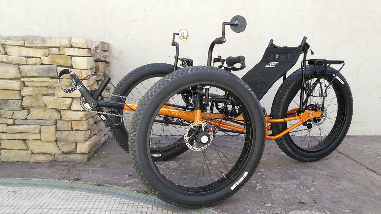 UTCustom Fat Tad Crawler Recumbent Trike