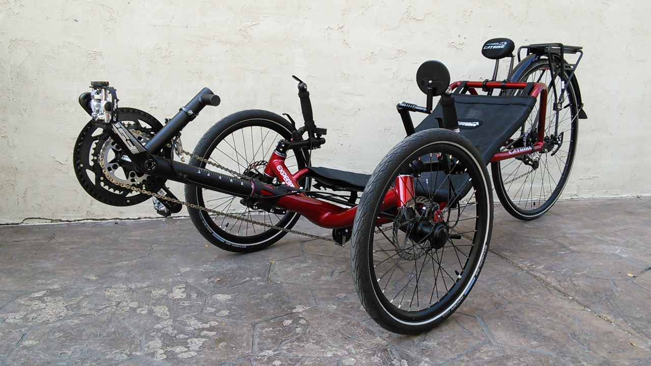 Catrike Expedition Recumbent Trike