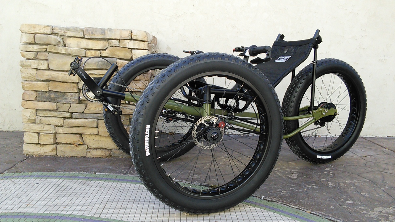 UTCustom Fat Tad Crawler Recumbent Trike