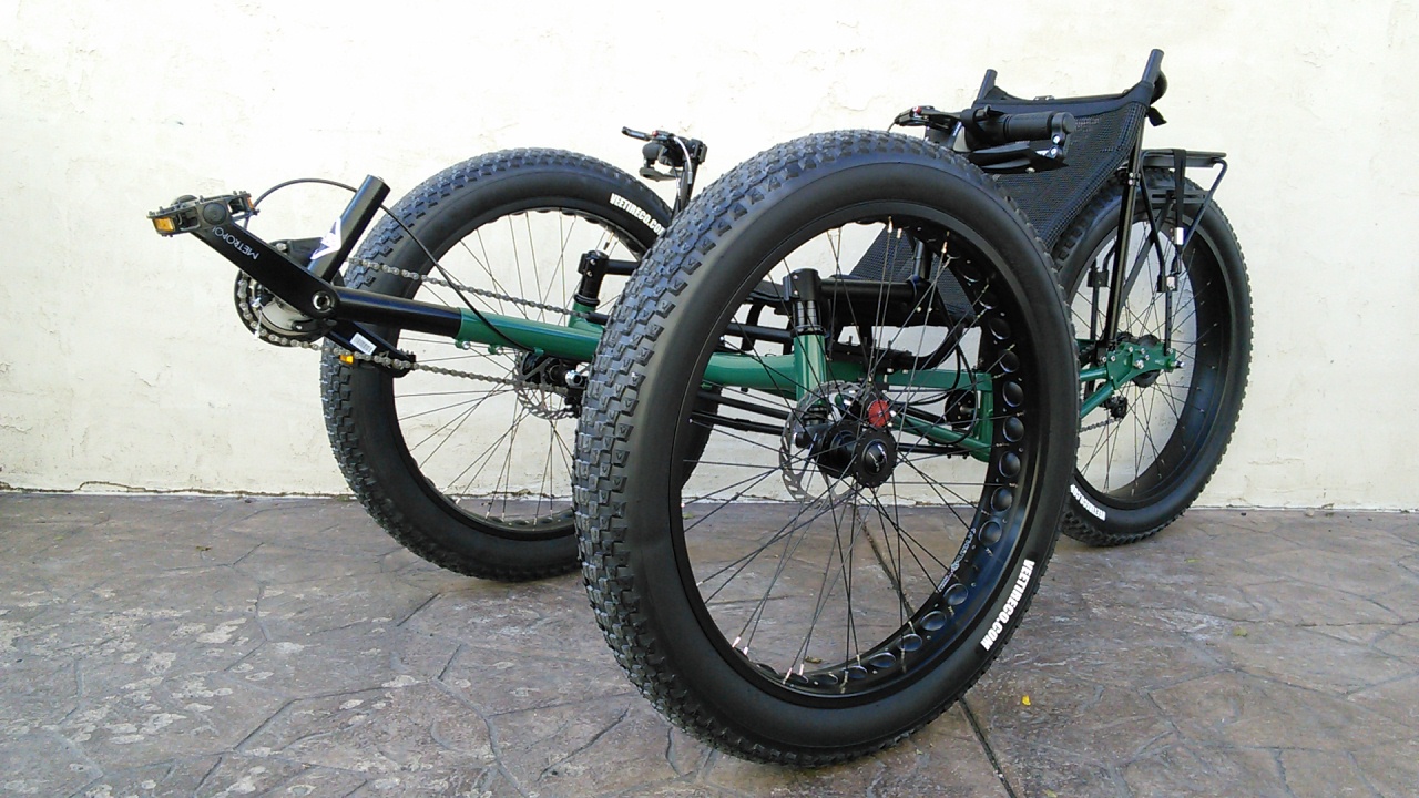 UTCustom Fat Tad Crawler Recumbent Trike