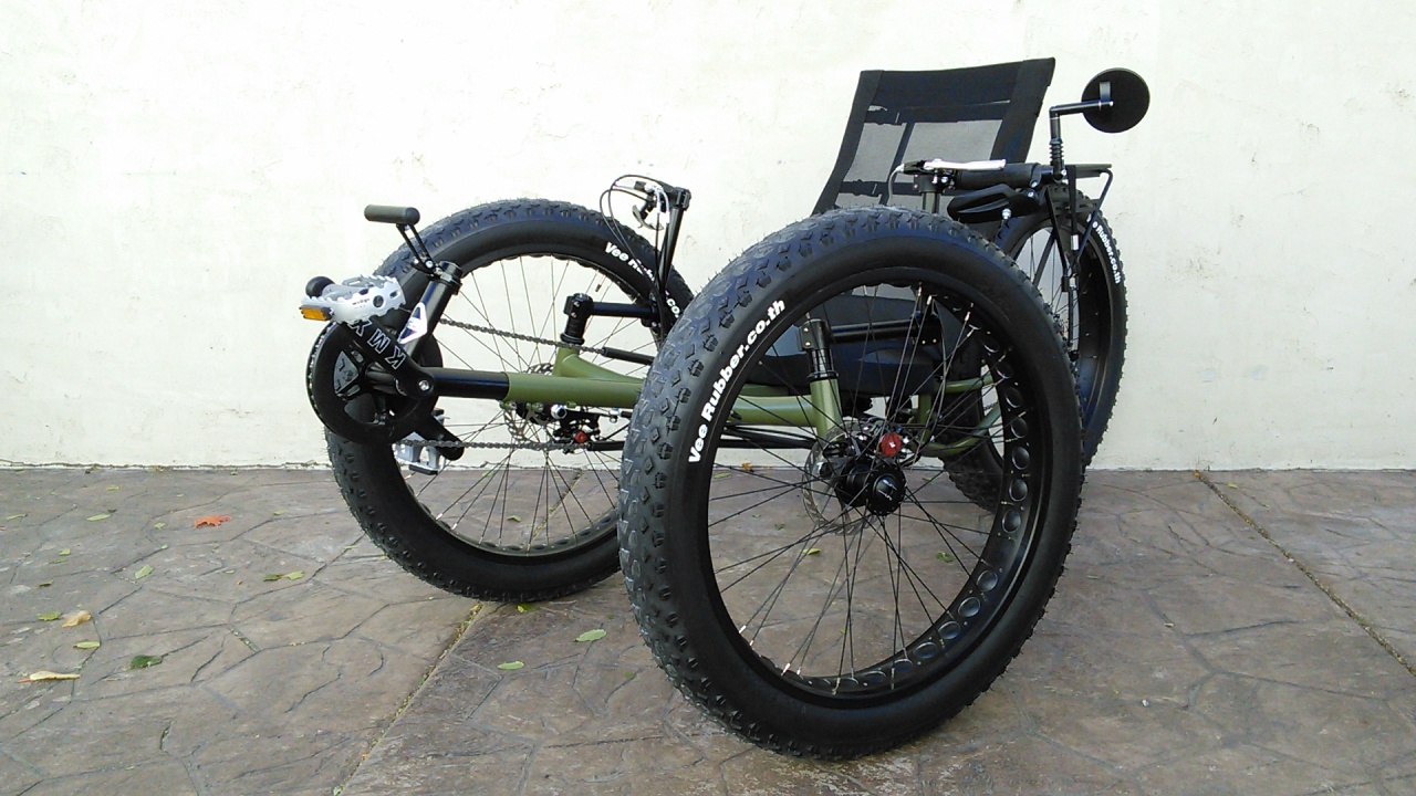 UTCustom Fat Tad Crawler Recumbent Trike