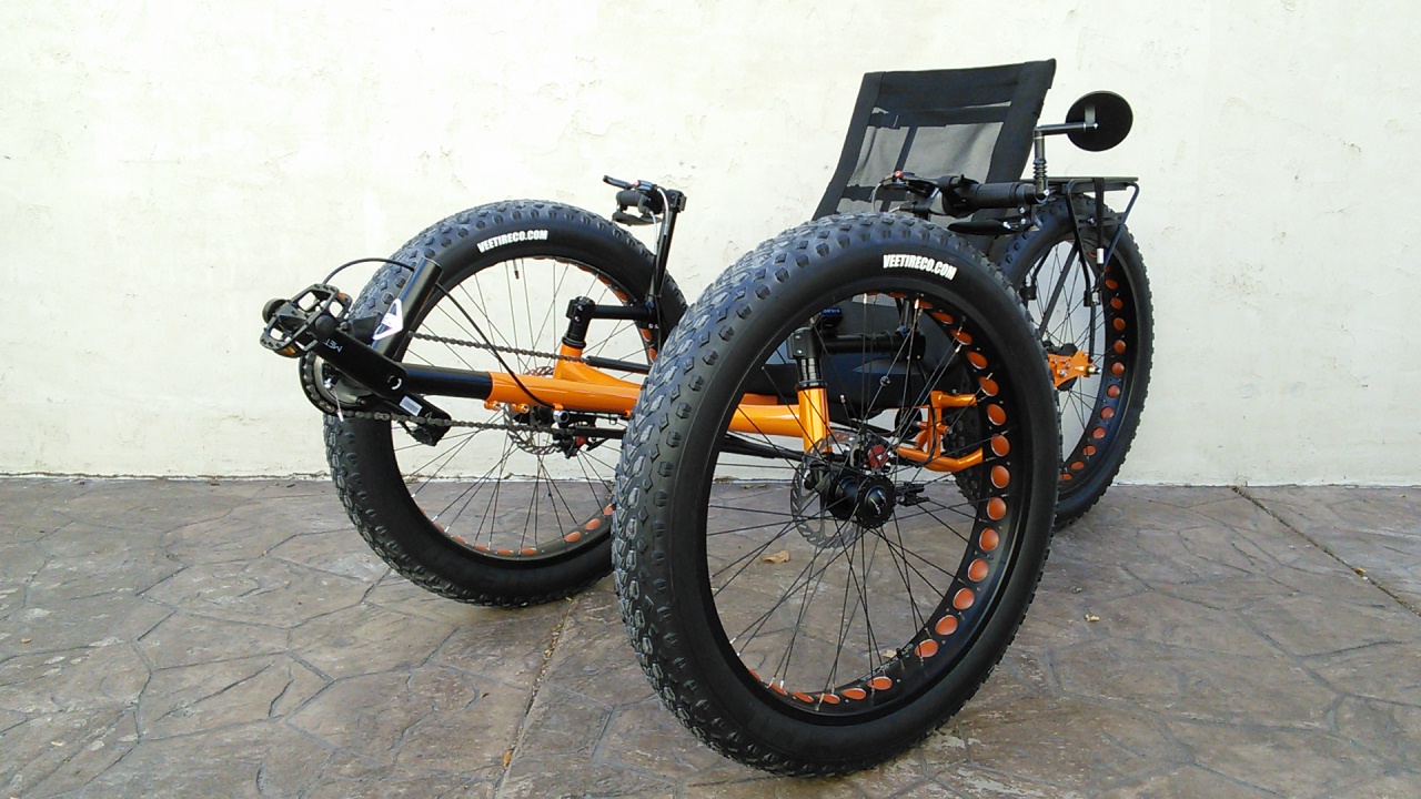 UTCustom Fat Tad Crawler Recumbent Trike