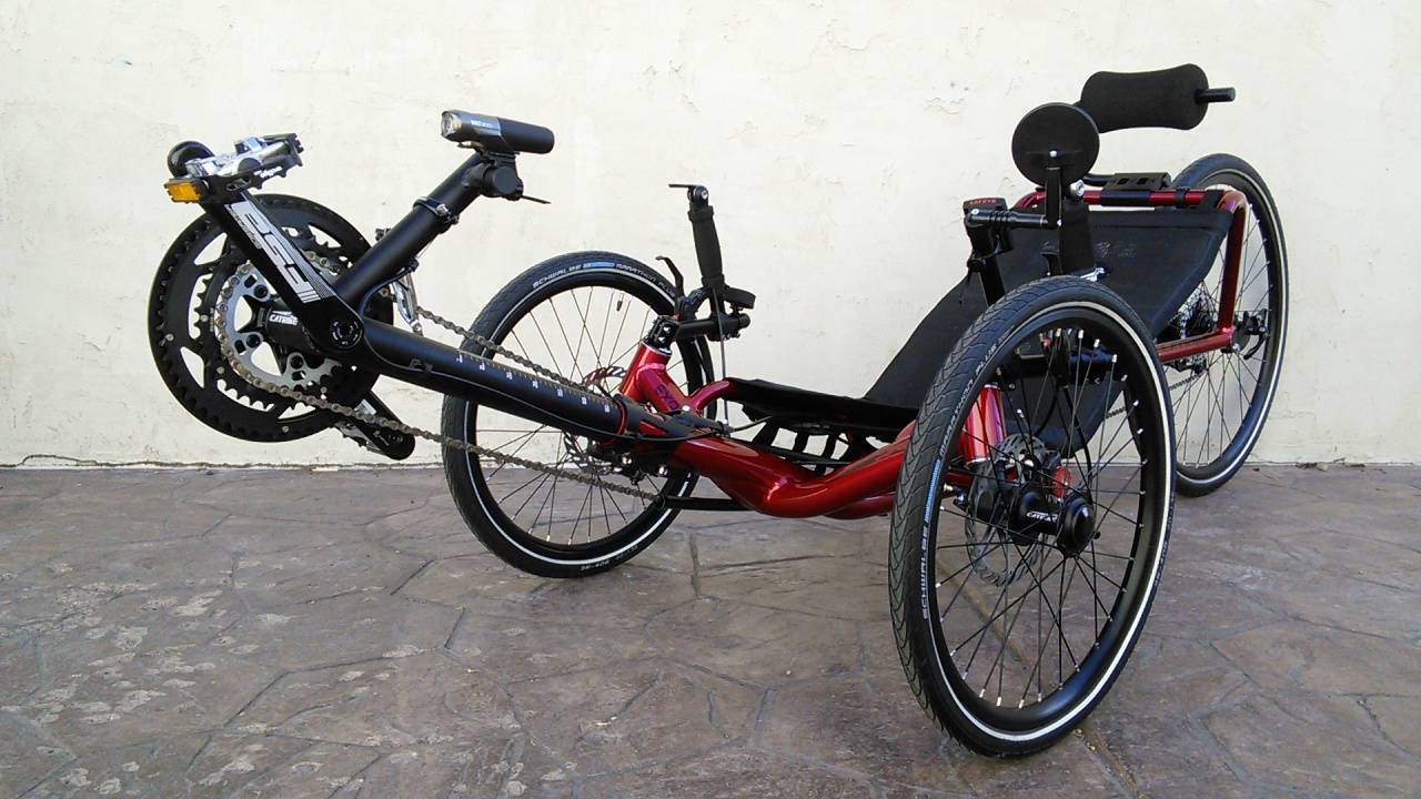 Catrike Expedition Recumbent Trike