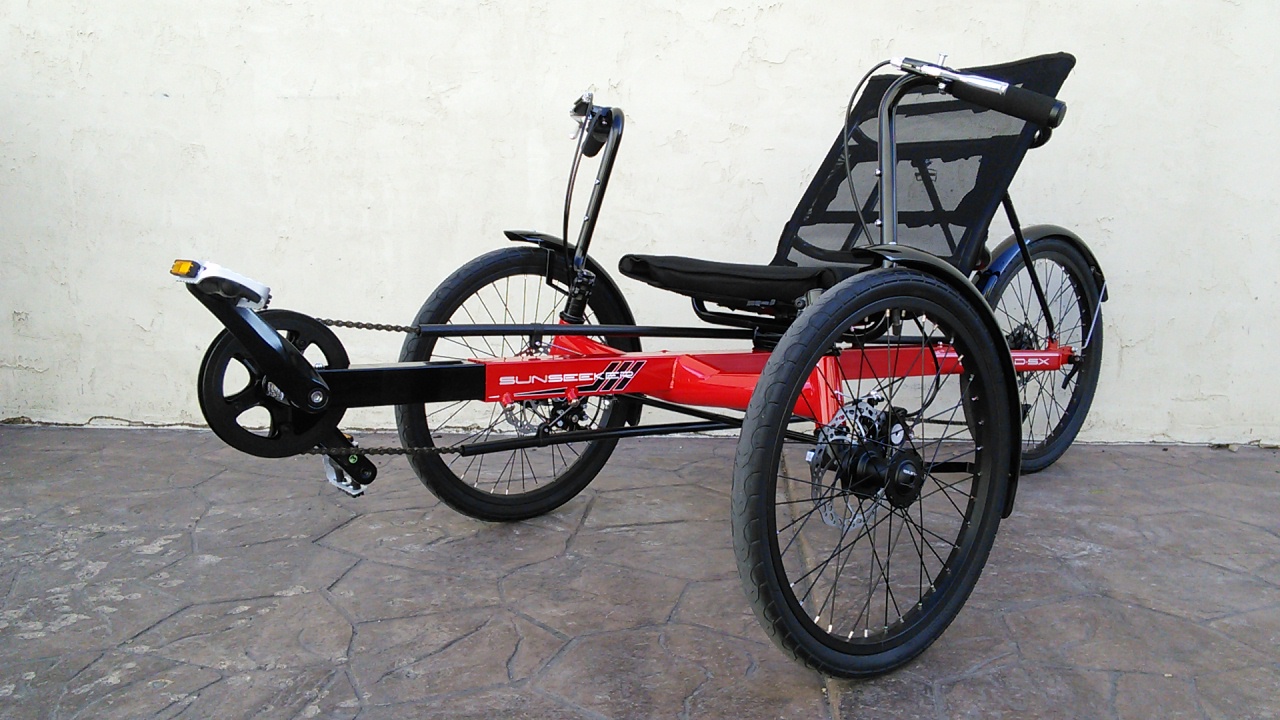 SunSeeker Eco Tad SX Tadpole Recumbent Trike