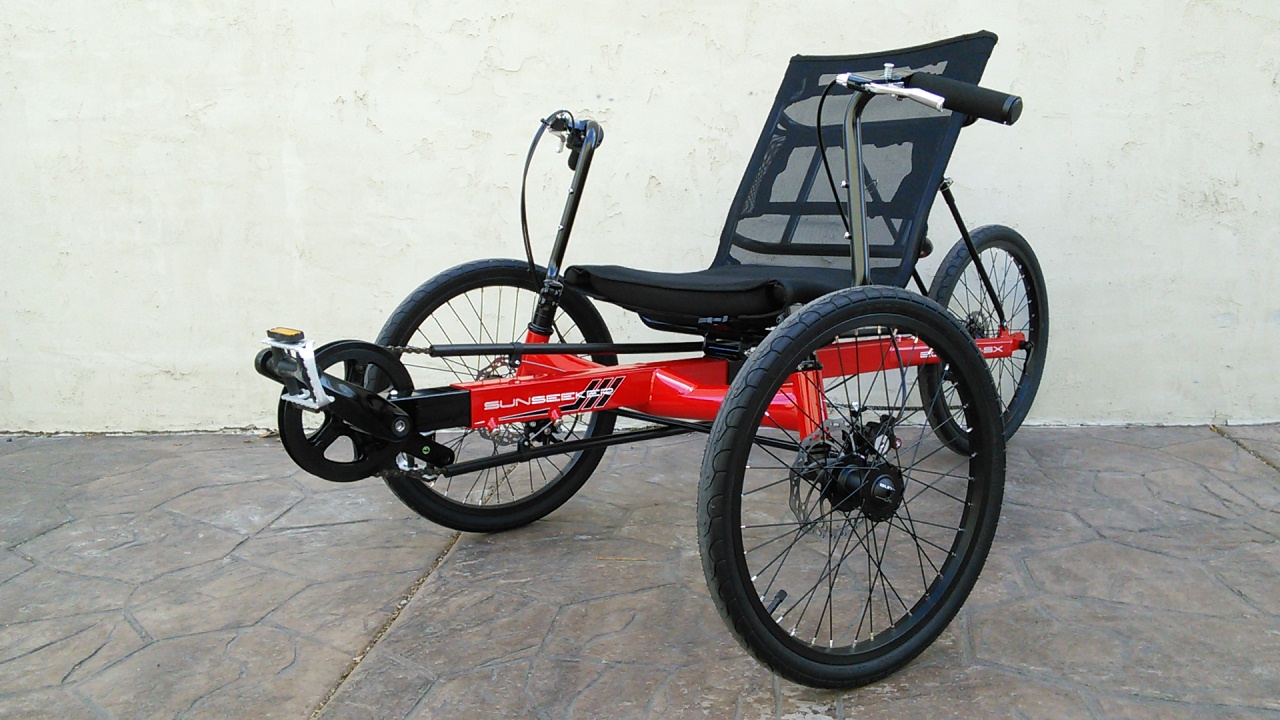 SunSeeker Eco Tad SX Tadpole Recumbent Trike