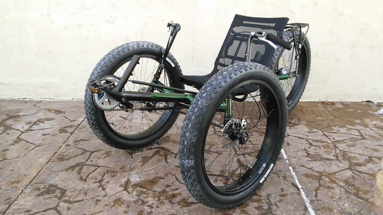 UTCustom Fat Tad Crawler RS - Fat Recumbent Trike