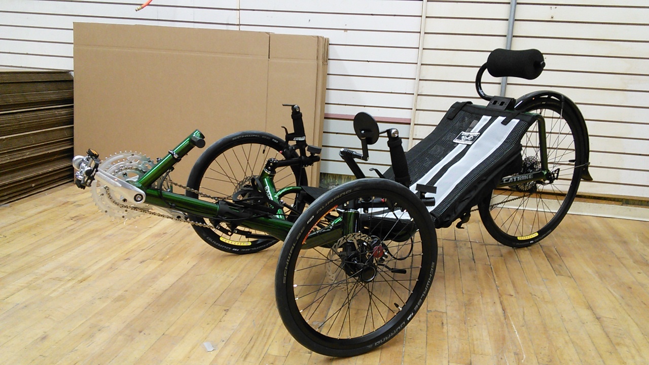 Catrike Expedition Recumbent Trike