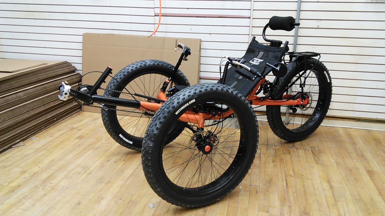 UTCustom Fat Tad Crawler RS - Fat Recumbent Trike