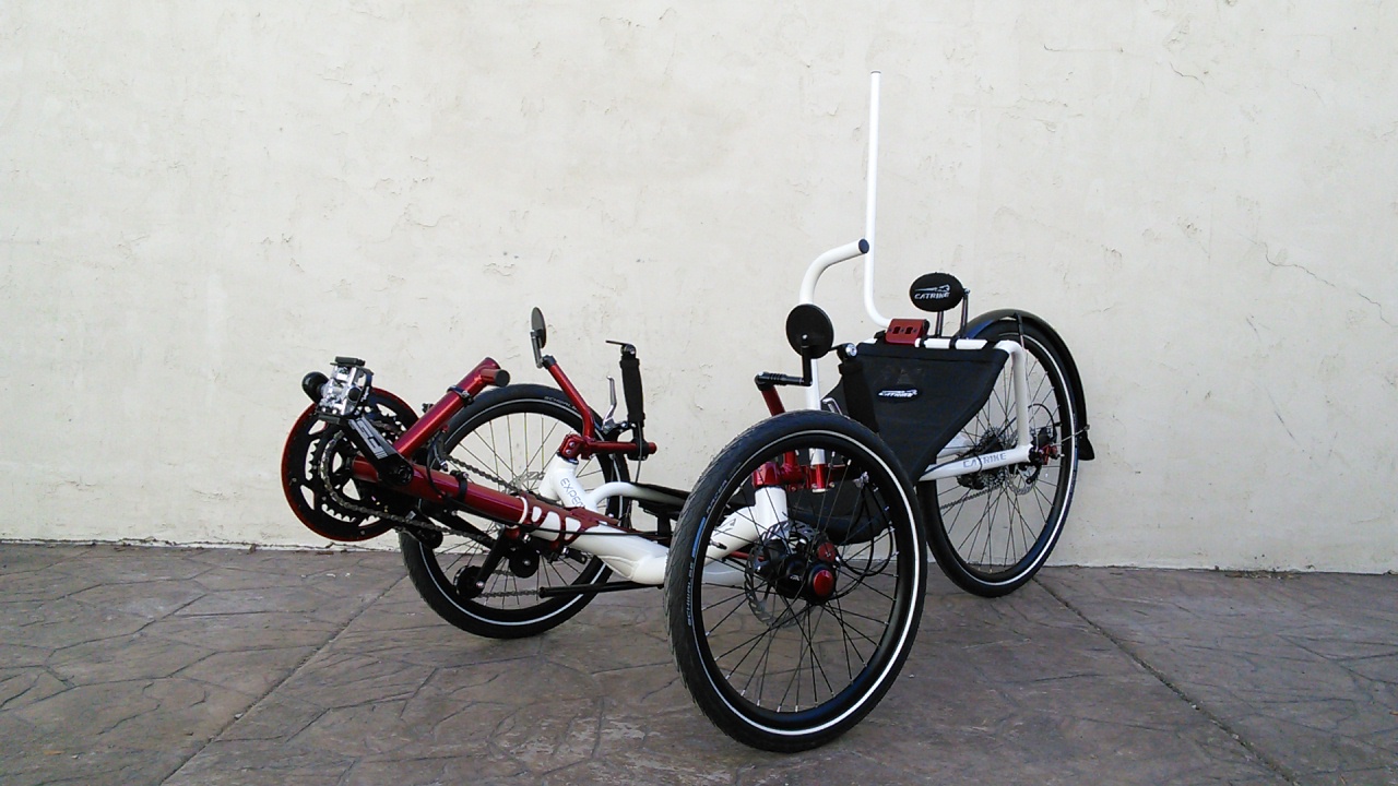 Catrike Expedition Recumbent Trike