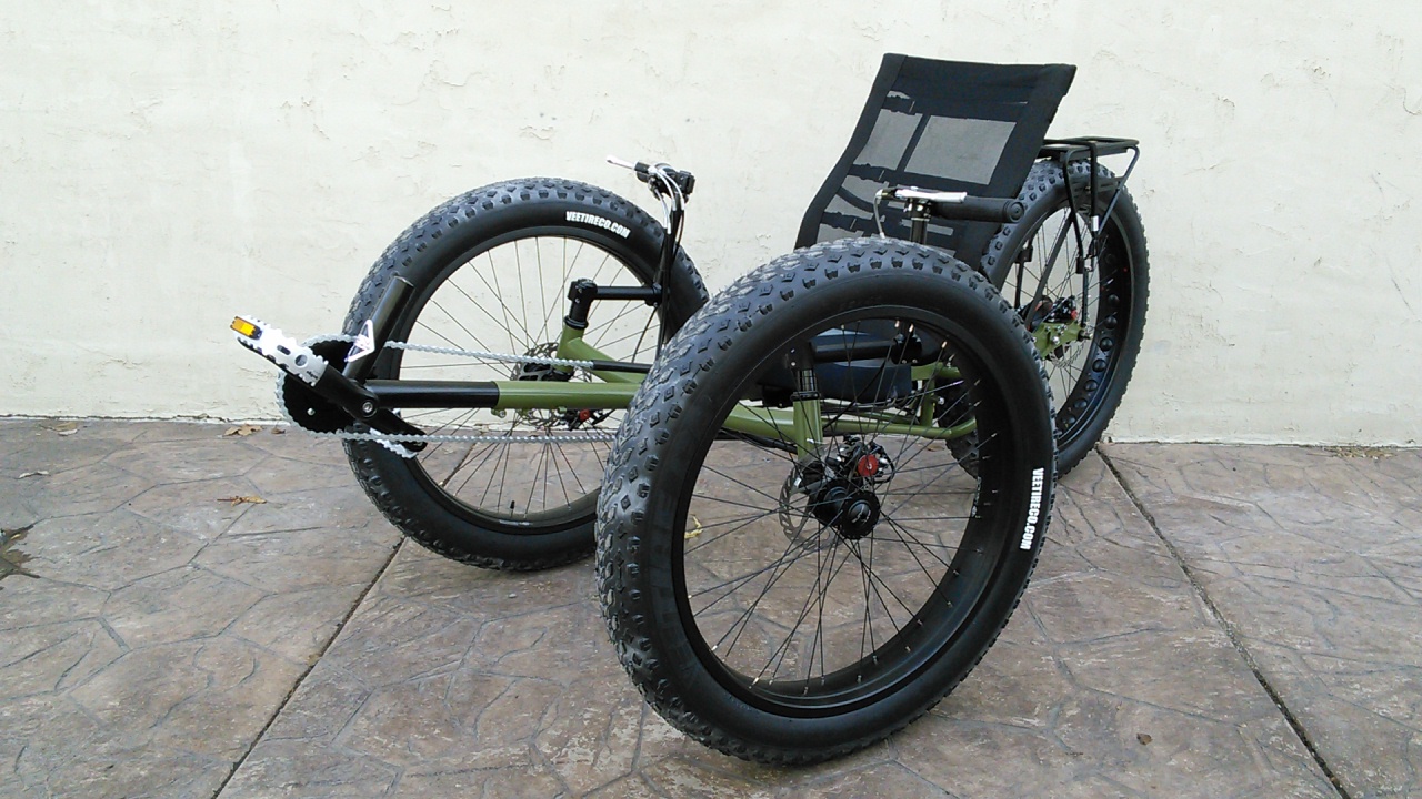 UTCustom Fat Tad Crawler Recumbent Trike