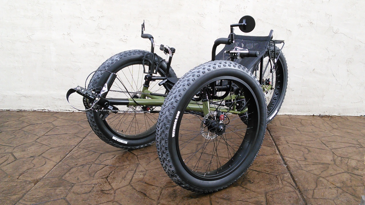 UTCustom Fat Tad Crawler Recumbent Trike