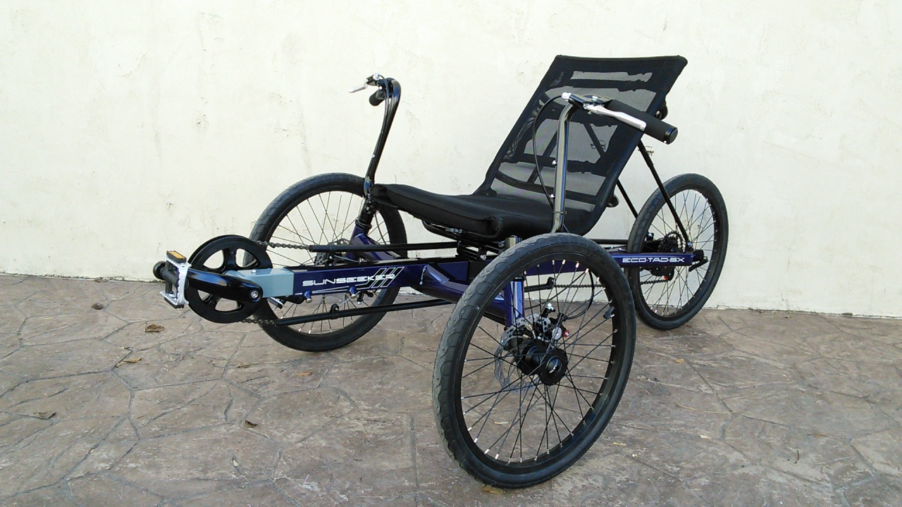 SunSeeker Eco Tad SX Tadpole Recumbent Trike